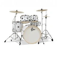 Gretsch Energy 5 Piece 22" Drumkit w/Hardware White - Zidjian Cymbals