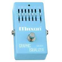 Maxon  GRAPHIC EQUALIZER (GE601) Guitar Efeects  Pedal
