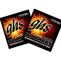 2 sets GHS Boomers Heavy Electric Guitar Strings GBH-8 8-string set 11 - 85