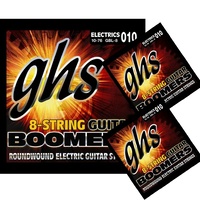 3 sets GHS  8 String GBL-8 Light  Roundwound Electric Guitar Strings 10 - 76