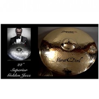 MURAT DIRIL Superior Golden Jazz Ride Cymbal - 22"