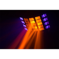 BeamZ Gobo Derby LED DJ Effect Light with UV and Strobe