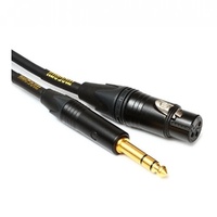 Mogami Gold TRSXLRF-03 Balanced 1/4" to XLR Female Patch Cable (3ft)