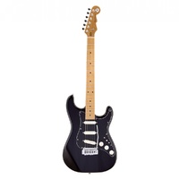 Reverend Gil Parris GPS Electric Guitar - Midnight Black with Roasted Maple Fingerboard