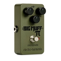 Electro-Harmonix Green Russian Big Muff Pi Fuzz Guitar Pedal