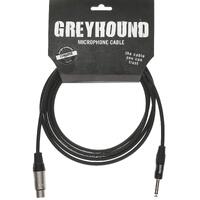 Klotz 3m Greyhound  microphone cable  female XLR to balanced jack plug