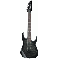 Ibanez Gio GRG7221QA - Transparent Black Sunburst 7-String Electric Guitar