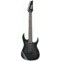 Ibanez Gio GRG7221QA - Transparent Black Sunburst 7-String Electric Guitar