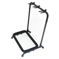 BBT Multiple Acoustic / Electric Guitar Stand - Black - Holds 3 Guitars