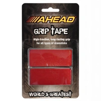 Ahead Grip Tape High Traction Long Lasting grip for drumsticks- Red