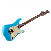 Mooer  GTRS S801 Intelligent Electric Guitar Sonic Blue c/w Amp & Footswitch