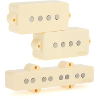 EMG Geezer Butler Signature PJ Electric Bass Pickup Set - Ivory