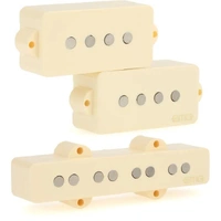 EMG Geezer Butler Signature PJ Electric Bass Pickup Set - Ivory