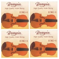 Huayin 4/4 Violin strings Set of 4 Strings G,D,A, E - 4/4 Size  - 4 SETS