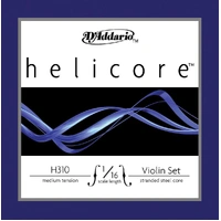 D'Addario Helicore Violin String Set, 1/16 Scale, Medium Tension