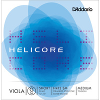 D'Addario Helicore Viola Single G String, Short Scale, Medium Tension