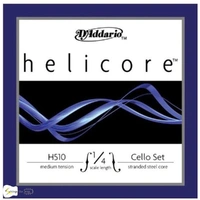 D'Addario Helicore 1/4 Size Cello Strings Full Set - New No packaging