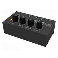 The Behringer Ultra-Compact 4-Channel Microamp HA400 Stereo Headphone Amplifier