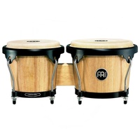 Meinl Percussion HB100NT Headliner Wood  Bongos with Natural Skin Heads