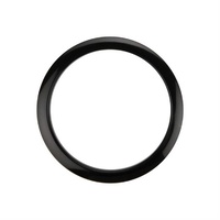 Bass Drum O's Port Hole  Reinforcement  Ring - 4" - Black