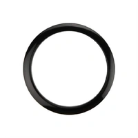 Bass Drum O's Port Hole  Reinforcement  Ring - 4" - Black