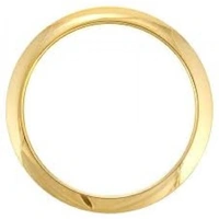 Bass Drum O's Port Hole  Reinforcement  Ring - 6" - BRASS