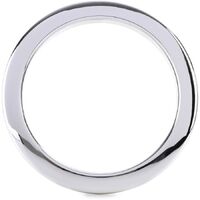Bass Drum O's Port Hole  Reinforcement  Ring - 4" - Chrome