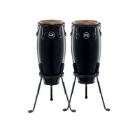 Meinl  Percussion Headliner Conga Set 10" and 11" Wood  Black Finish