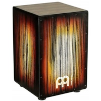 MEINL Percussion Cajon - Headliner Series Amber Tiger Stripe HCAJ2RTS Cajon