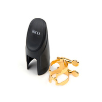 D'Addario H-Ligature & Cap, Bb Clarinet, Gold