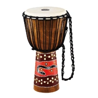 Meinl Percussion Rope Tuned Headliner Python Series Wood Djembe 12"  HDJ5-L