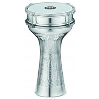Meinl Percussion Darbuka with Hand Hammered Aluminum Shell - MADE IN TURKEY 