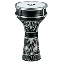 Meinl Percussion Darbuka with Hand Engraved Aluminum Shell  6 1/2" Tunable Head