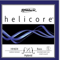 D'Addario Helicore Hybrid Bass Single E String 1/2 Scale Medium Tension HH614