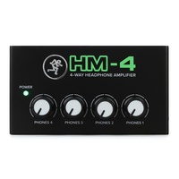 Mackie HM-4 Headphone Amplifier 4 channel Headphone Amp