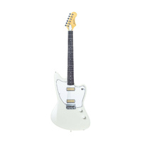 Harmony Silhouette Electric Guitar Pearl White Made in US + Mono Vertigo Gig Bag