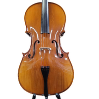 Hora  4/4 Cello Outfit Nitro Varnish All Solid Wood Made in Europe