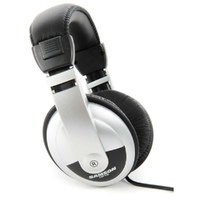 Samson HP10 Playback Monitoring Closed Stereo Studio Headphones Black / Silver