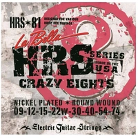  La Bella HRS-81 Nickel-Plated Electric Guitar Strings, 8-String  9 - 74