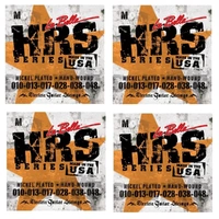 La Bella HRS-M Nickel  Rounds Medium  Electric Guitar Strings 4 SETS - 10 - 48