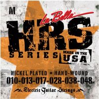 La Bella HRS-M Nickel  Rounds Medium  Electric Guitar Strings  10 - 48