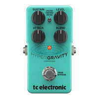TC Electronic Exceptional Multiband Hypergravity Compressor Guitar Effects Pedal