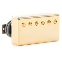 Gibson Accessories 498T Hot Alnico Pickup - Gold, Bridge, 4-Conductor