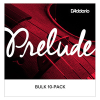 D'Addario Prelude Cello String Set, 1/2 Scale, Medium Tension, Bulk 10-Pack