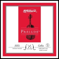D'addario Prelude Cello Single G String  1/2 Scale, Medium Tension Made in USA