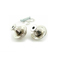 Dunlop Dual Design Strap Retainer Straplok Nickel J103N Strap Locks