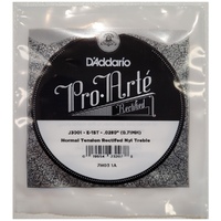 D'Addario J3001 Rectified Classical Guitar Single String 1st E, Normal Tension