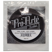 D'Addario J3002 Rectified Classical Guitar Single String 2nd B, Normal Tension
