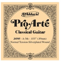 D'Addario J4505 Pro-Arte Nylon Classical Guitar Single String 5th String A