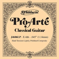 D'Addario J4606LP Pro-Arte Composite Classical Guitar Single Sixth ( E ) String